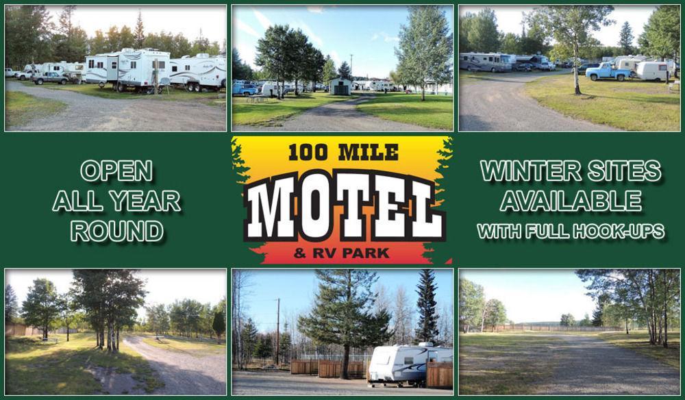 100 Mile Motel & Rv Park 100 Mile House Exterior foto